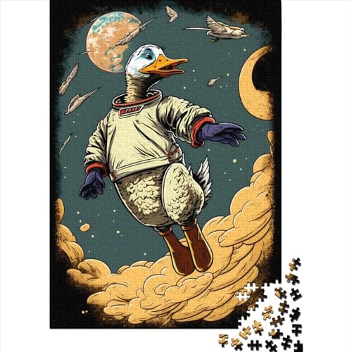 Goose Wizardry 300-teiliges Puzzle für Erwachsene, Spielzeug, Denkspiel, Lernspiel für Erwachsene, Stressabbau, Heimdekoration, 300 Teile (40 x 28 cm) von GQmoney