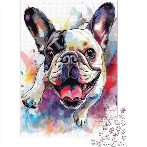 Hunde-Puzzle, Lernspiele, Familienaktivitäten, Premium-Papp-Puzzle für Frauen und Männer, Ostergeschenk, 38 x 26 cm, 1000 Teile von GQmoney