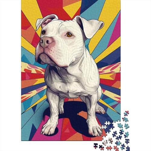 Hunde-Puzzle "Difficult Challenge", 100 % recycelter Karton, Puzzle für Damen und Herren, 38 x 26 cm, 1000 Teile von GQmoney