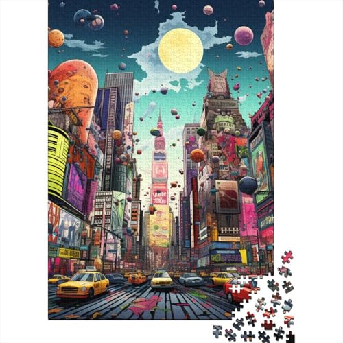 Imes Quadratisches Puzzle, Premium-Puzzle, 100 % recyceltes Kartonpapier, rechteckiges Puzzle für Damen und Herren, einzigartiges Geschenk, 38 x 26 cm, 1000 Teile von GQmoney