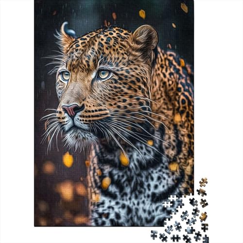 Jaguar-Puzzle mit 1000 Teilen für Erwachsene | | Familienspaß-Puzzles für Erwachsene, Geschenke, Denkspiele, 1000 Teile (75 x 50 cm) von GQmoney