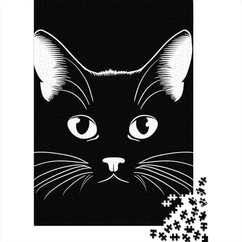 Katzen-Puzzle-Spielzeug, Lernspiel, Premium-Papp-Puzzle, Puzzle für Erwachsene und Kinder, Ostergeschenk, 70 x 50 cm, 1000 Stück von GQmoney