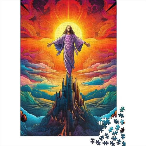 Puzzle 1000 Teile Brasilien Jesus Retter13 Puzzle Puzzles Schwierigkeitsgrad Puzzle Holzpuzzle Lernspiel Spielzeug Familiendekoration 1000 Stück (75x50cm) von GQmoney