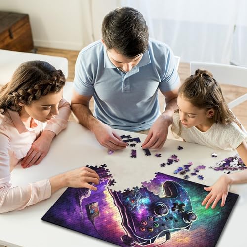 Puzzle 300 Teile für Kinder | Galaxie-Spiel Drachen-Puzzles | 300-teiliges Puzzle, Lernspiele, Heimdekorations-Puzzle, 300 Teile (40 x 28 cm) von GQmoney