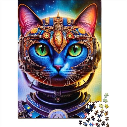 Puzzle 500 Teile Roboter-Puzzle für Erwachsene, kreative Holzpuzzles, Puzzles für Teenager, Geschenke, 500 Stück (52 x 38 cm) von GQmoney