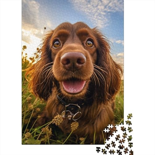 Puzzle für Erwachsene, 1000 Teile, Geschenke für Pastoralhunde, Holzpuzzle, Puzzlespiel für Erwachsene, Spielzeug für Erwachsene, 1000 Teile (75 x 50 cm) von GQmoney