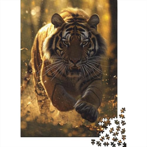 Puzzle für Erwachsene, 1000 Teile, Tiger-Puzzles für Erwachsene und Teenager, Lernspiele, 1000 Teile (75 x 50 cm) von GQmoney