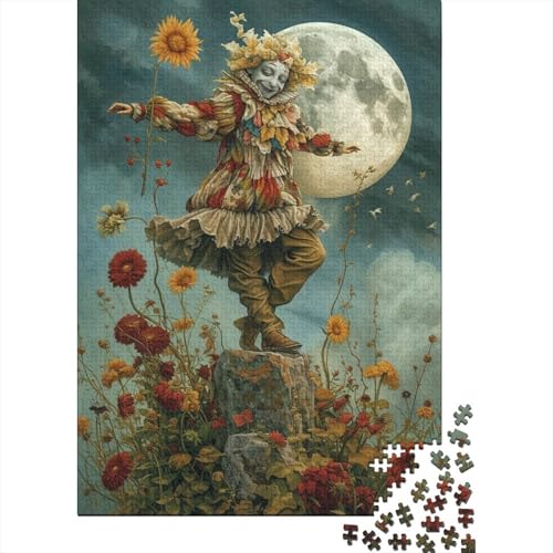 Puzzle für Erwachsene, 300 Teile, Geschenke für Fool_Tarot_Card, Holzpuzzle, Puzzlespiel für Erwachsene, Spielzeug für Erwachsene, 300 Teile (40 x 28 cm) von GQmoney