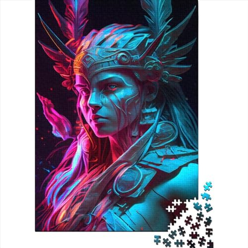 Puzzle für Erwachsene, 500 Teile, farbenfrohes Artemis-Puzzle für Erwachsene, Puzzle Erwachsene, 500 Teile (52 x 38 cm) von GQmoney