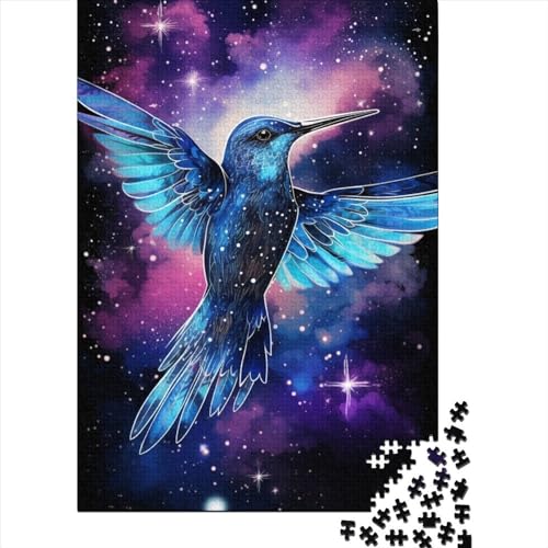 Puzzle für Erwachsene mit 500 Teilen, Vogelfliegen, Holzpuzzle für Teenager, Erntedankfest, Lernspiel für Erwachsene Teenager, 500 Teile (52 x 38 cm) von GQmoney