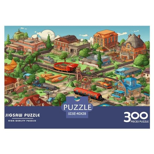 Puzzles 300 Teile für Erwachsene Schnitzeljagd_ Puzzles 300 Teile für Erwachsene 300 Teile (40 x 28 cm) von GQmoney