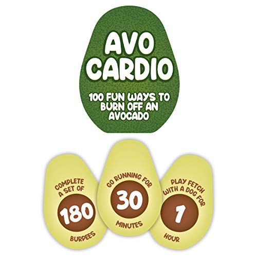 Gift Republic AVO-Cardio 100 lustige Möglichkeiten, eine Avocado abzubrennen von GR Gift Republic