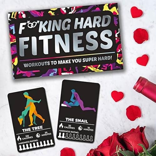 Gift Republic F*cking Hard Fitness-Karten-Set von GR Gift Republic