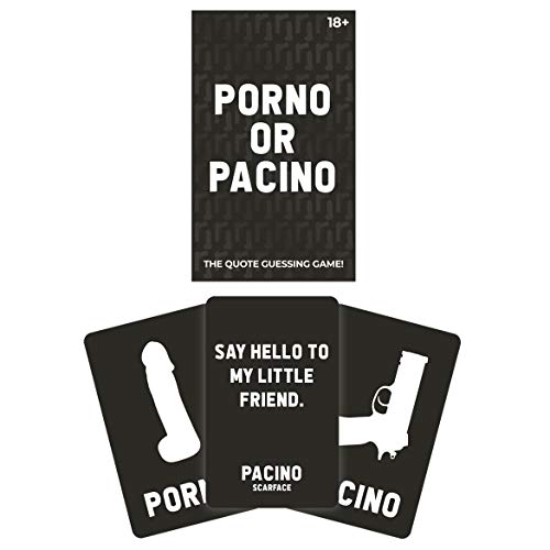 Gift Republic GR490111 Porno oder Pacino The Quote Ratespiel von GR Gift Republic