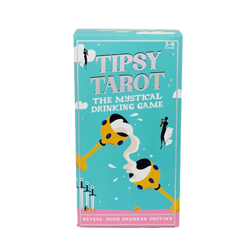 Gift Republic Tipsy Tarot Mystisches Trinkspiel für Frauen - Enthüllen Sie Ihr betrunkenes Schicksal - Partyspaß für Erwachsene von GR Gift Republic