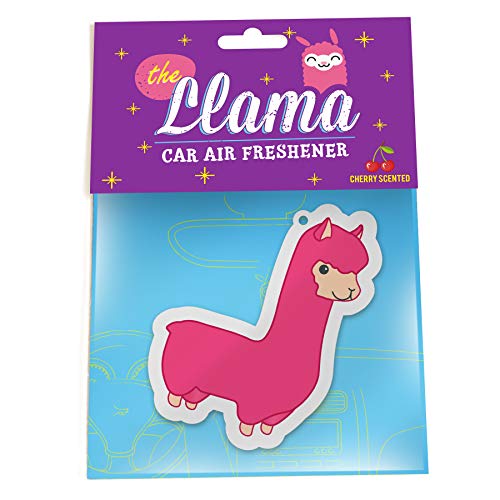 Gift Republic Pink Lama-Lufterfrischer, Rose, 1 Count (Pack of 1) von GR Gift Republic