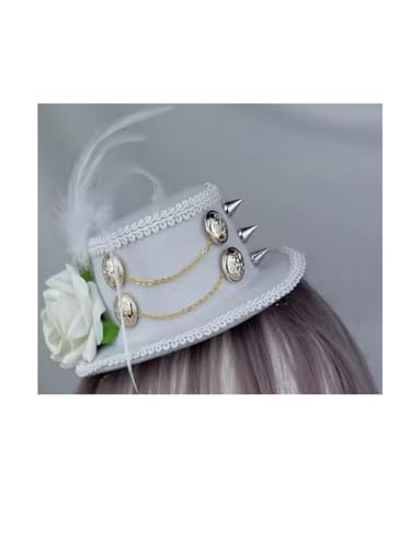 GRACEART Vintage Lolita Mini Zylinder Steampunk Prinz Gay Haarspange Kopfbedeckung Zubehör von GRACEART