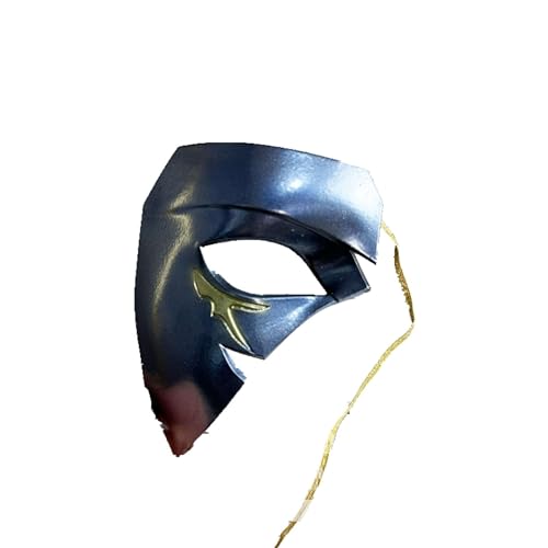 Anime Cosplay Props for Dainsleif GenshinImpact Mask Halloween Party Role Play Accessory (2) von GRACETINA HOO