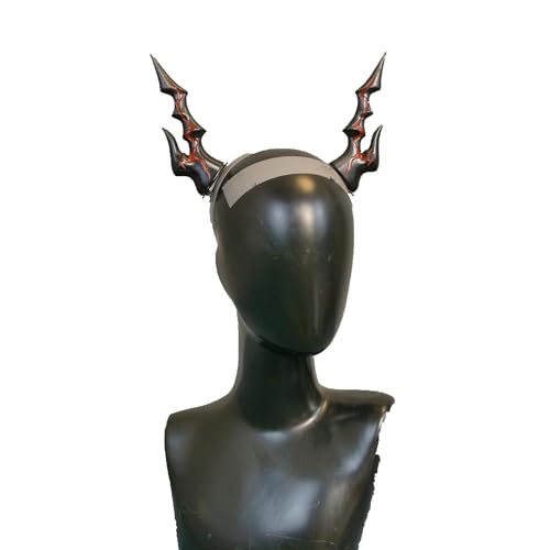 Anime Cosplay Props for Kreide Ch'en Pair of Horns 16CM Halloween Party Role Play 3D Printing Accessory von GRACETINA HOO