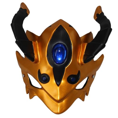 Cosplay Prop for Prince of LAN Ling FGO Mask Headwear Anime Game Halloween Party Role Play Costume Accessory Unisex von GRACETINA HOO