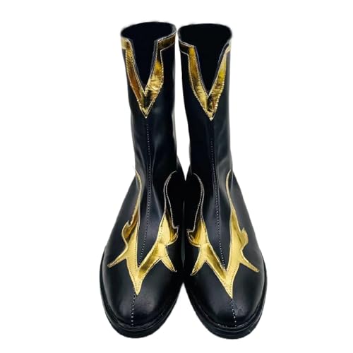 Cosplay Shoes for CodeGeass Lelouch Halloween Role Play Anime Props Custom Made Leather Boots Any Size Unisex von GRACETINA HOO