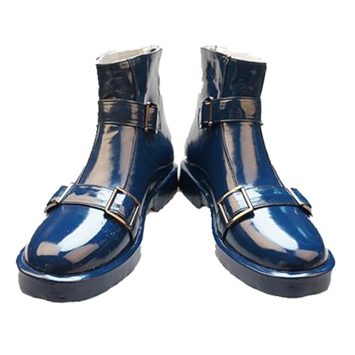 Cosplay Shoes for Inukai Yuto ParadoxLive Anime Game Halloween Role Play Props Custom Made Leather Boots Unisex von GRACETINA HOO