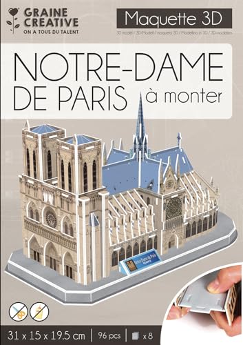 Graine Creative Notre Dame Modell Puzzle von GRAINE CREATIVE