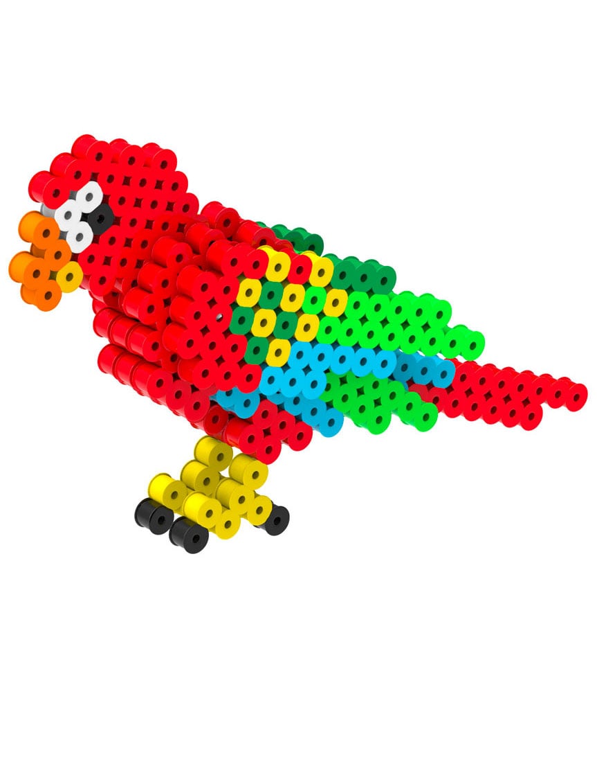 3D-Bügelperlen-Set Papagei mit Zubehör 3D-Bügelperlen-Set Papagei mit Zubehör von GRAINES CREATIVES