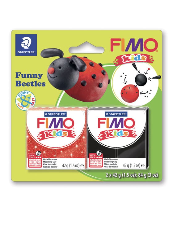 Fimo Kids Knetset Marienkäfer Modellieren Fimo Kids Knetset Marienkäfer Modellieren von GRAINES CREATIVES