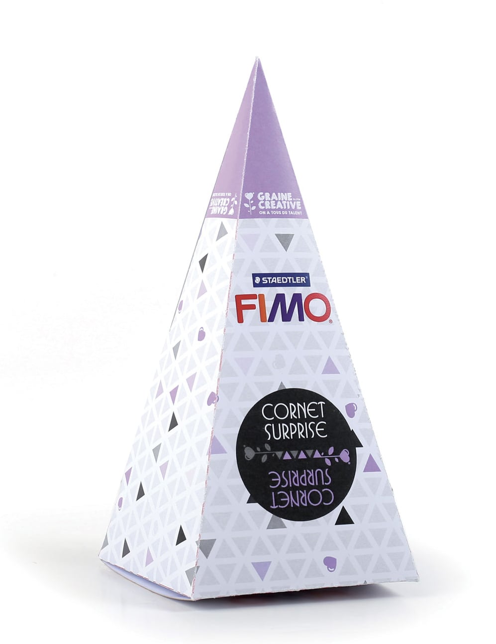 Fimo Knete-Set Überraschungstüte Mond Violett 17 x 7 cm Fimo Knete-Set Überraschungstüte Mond Violett 17 x 7 cm von GRAINES CREATIVES