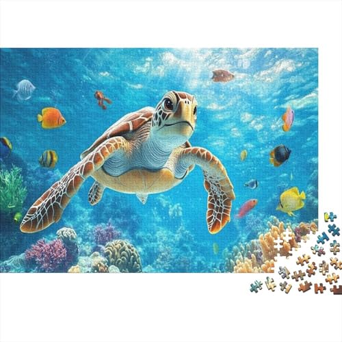 1000pcs (75x50cm) Teile Puzzle Für Erwachsene Unterwasserwelt Meereslebewesen Lernspiele Wohndekoration Bunte Korallenriffe Und Tropische Meereswelten von GRBASNDOU