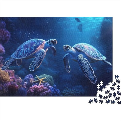 1000pcs (75x50cm) Teile Puzzle Für Erwachsene Unterwasserwelt Meereslebewesen Lernspiele Wohndekoration Bunte Korallenriffe Und Tropische Meereswelten von GRBASNDOU