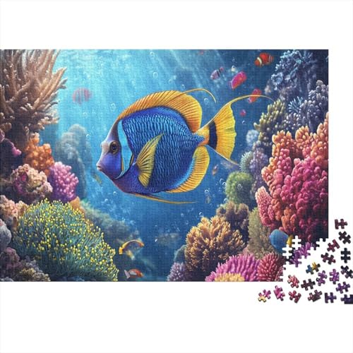 Puzzle 1000pcs (75x50cm) Teile Für Erwachsene Tiefsee-Expedition Anspruchsvolles Puzzle Unterwasserlandschaft Und Aquatisches Ökosystem von GRBASNDOU