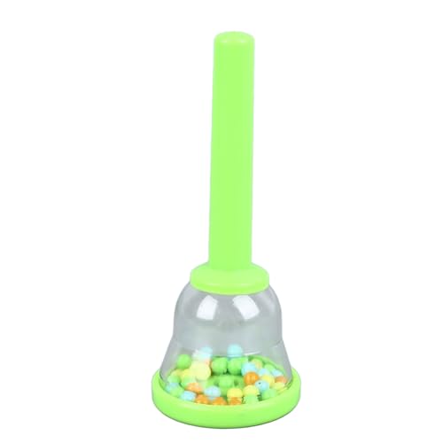 Kinder-Handglocke, Kunststoff-Musik-Handglocken-Spielzeug für Kinder, hervorragendes Klang-Kinder-Handglocken-Set zum Musikspielen von Instrumenten und als Dekoration (W218 Green) von GRCFUMO