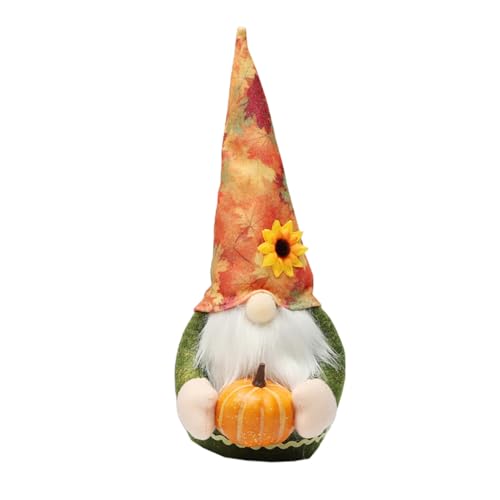 GREENADSCAPE 1 Pc Thanksgiving Tag Kürbis Puppe Ornamente Entzückende GNOME Puppe Puppe Nähen Spielzeug Puppe Decor Foto Prop von GREENADSCAPE