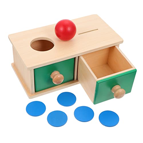 GREENADSCAPE 1 Satz Schublade Ziel Box Dauerhaftes Spielzeug Stammlernspielzeug Babyspielzeug interaktive Spiele kindergeburtstags mitgebsel interaktives Spielzeug sinnvolles Spielzeug hölzern von GREENADSCAPE