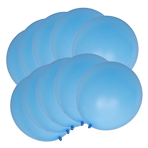 GREENADSCAPE 10st 36 Zoll Großer Ballon Hochzeitsbogendekorationen Geburtstag Luftballons Alles Zum Geburtstag Dekorationen Luftballons Für Hochzeitsfeiern Gastgeschenke Emulsion Blue von GREENADSCAPE