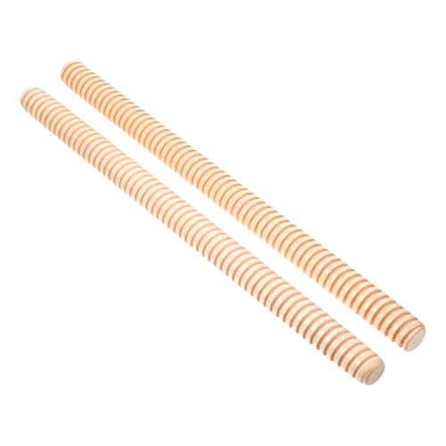 GREENADSCAPE 2St Orff-Sticks Musiksticks für Kinder Zubehör für Schlaginstrumente Instrumente für Kinder musikinstrumente musical instruments Rhythmus-Musikstöcke Instrumentenstöcke aus Holz von GREENADSCAPE