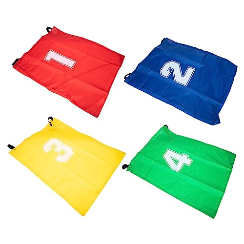 GREENADSCAPE 4 Stück Sprungsack springende äußere Renntasche spielset Outdoor Outdoor Spiele Requisiten für interaktive Spiele Tasche für Feldrennen für Segeltuch von GREENADSCAPE