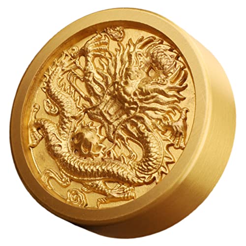 GREENADSCAPE Exquisiter Briefbeschwerer mit chinesischem Drachen dekorative Drachenfigur für das Wohnzimmer von GREENADSCAPE