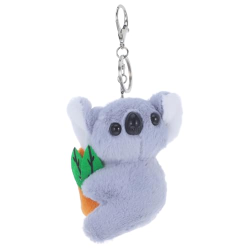 GREENADSCAPE Koala-puppen-schlüsselanhänger Geldbörse Charme Koalageschenke Für Mädchen Ausgestopft Dekorativer Taschenanhänger Hängende Verzierung Für Taschen Perlen Plüschtiere Pp-baumwolle von GREENADSCAPE