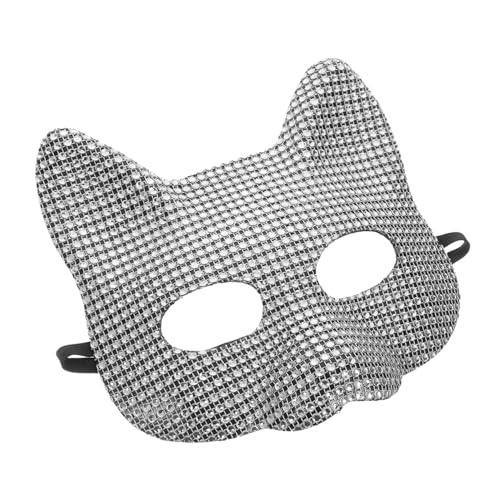 GREENADSCAPE Maskerade Maske Für Frauen Fuchs Maske Für Erwachsene Halloween Kostümzubehör Maskerade Fuchs Maske Halbe Gesichtsmaske Für Frauen Für Cosplay Maskenbälle Und Fuchs Kostüme von GREENADSCAPE