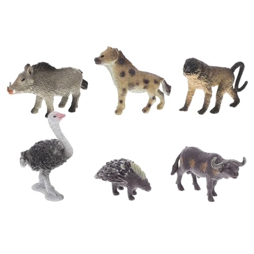 GREENADSCAPE Realistisches Harz-tierfiguren-Set Von African Wildlife Models Für Tiere von GREENADSCAPE