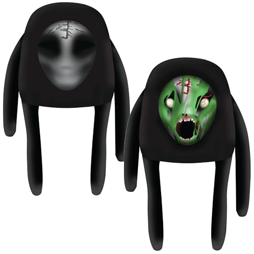 GREEPZ Greepy Bum - Horror Plüsch mit Dual Souls & Lenticular Face Gruselige Sammelfiguren Eeries 1 (Skinny) von GREEPZ