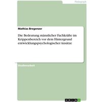 Die Bedeutung männlicher Fachkräfte im Krippenbereich vor dem Hintergrund entwicklungspsychologischer Ansätze von GRIN