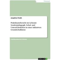 Praktikumsbericht im Lehramt Sonderpädagogik. Schul- und Unterrichtsleben in einer inklusiven Grundschulklasse von GRIN