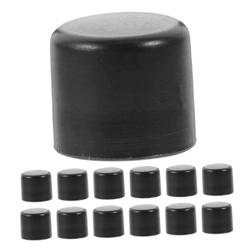 GRIRIW 12 Stück Foosball Pfostenkappen aus Kunststoff Schutzkappen für Metallstangen Praktische Endkappen für Tischfußballstangen Einfache Montage Sicherer Schutz für Fußballtisch GRIRIW 12 Stück Foosball Pfostenkappen aus Kunststoff Schutzkappen für Metallstangen Praktische Endkappen für Tischfußballstangen Einfache Montage Sicherer Schutz für Fußballtisch von GRIRIW