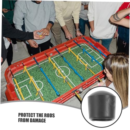 GRIRIW 16 Stück Teiliges Tischfußball Zubehör Endkappen für Fußballtisch Ersatz Schutzkappen für Spieltischstangen Einfache Montage Runde Mini Sicherheitsabdeckungen für Kickertisch GRIRIW 16 Stück Teiliges Tischfußball Zubehör Endkappen für Fußballtisch Ersatz Schutzkappen für Spieltischstangen Einfache Montage Runde Mini Sicherheitsabdeckungen für Kickertisch von GRIRIW