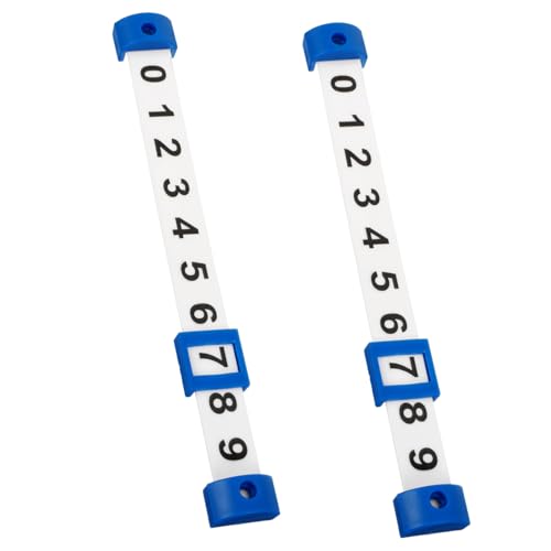 GRIRIW 2 Stück Tischfußballzähler aus Robustem Kunststoff Langlebiger Tischkicker Zähler zur Präzisen Punkteanzeige Praktischer Score Keeper für Standard Kickertische und GRIRIW 2 Stück Tischfußballzähler aus Robustem Kunststoff Langlebiger Tischkicker Zähler zur Präzisen Punkteanzeige Praktischer Score Keeper für Standard Kickertische und von GRIRIW