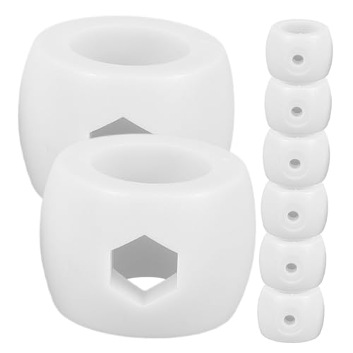 GRIRIW 8 Stück Teiliges Foosball Tischzubehör Locator Ringe aus Robustem Kunststoff Einfach zu Montieren Präzise Positionierung für Tischfußball Geeignet für Heim und Bürospiele GRIRIW 8 Stück Teiliges Foosball Tischzubehör Locator Ringe aus Robustem Kunststoff Einfach zu Montieren Präzise Positionierung für Tischfußball Geeignet für Heim und Bürospiele von GRIRIW